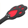 Kinky Puppy Paddle Patte 28 x 13cm Noir-Rouge